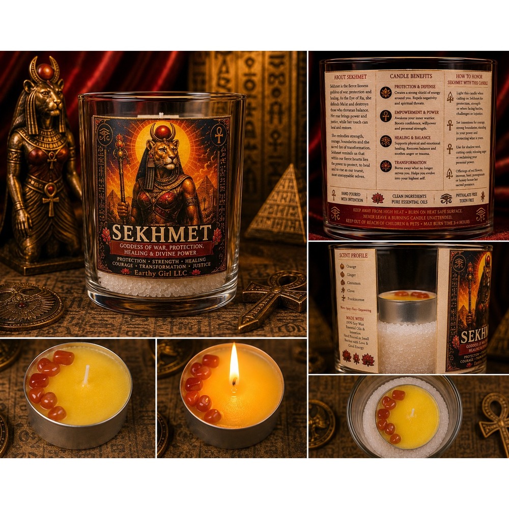 Sehkmet Tea Light‎ Candle Set